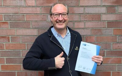 Ausbildung Hamburg: Jan Menssing ist jetzt zertifizierter Ausbilder (AEVO)